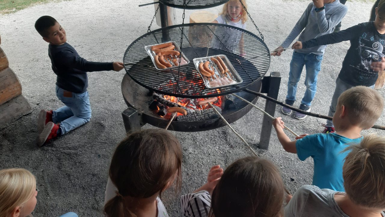 Kinder grillen