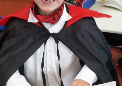 Schüler als Vampir