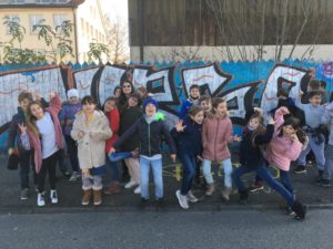 Graffitiprojekt der Klasse 3