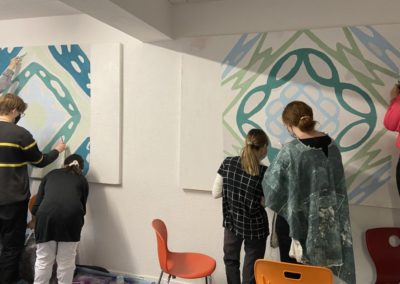 Schüler verschönern den Schülertreff