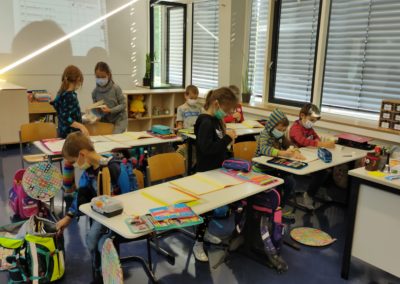 Unterrichtsalltag Klasse 2b Klasse 2b im Deutschunterricht