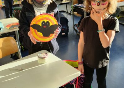 Klasse 1 feiert Halloween-Party
